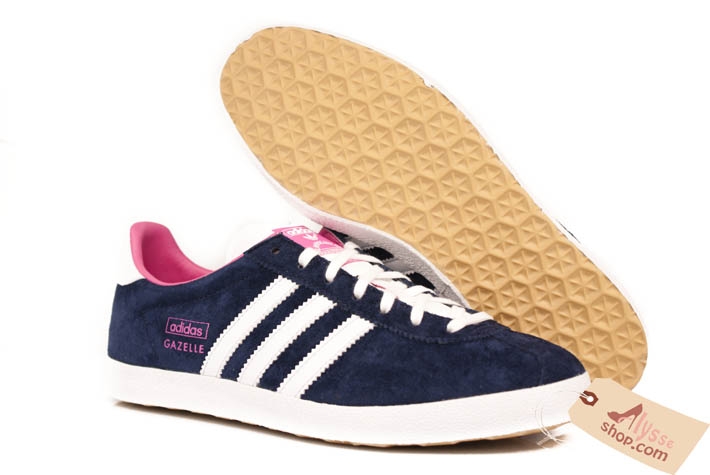 adidas gazelle femme bleu marine